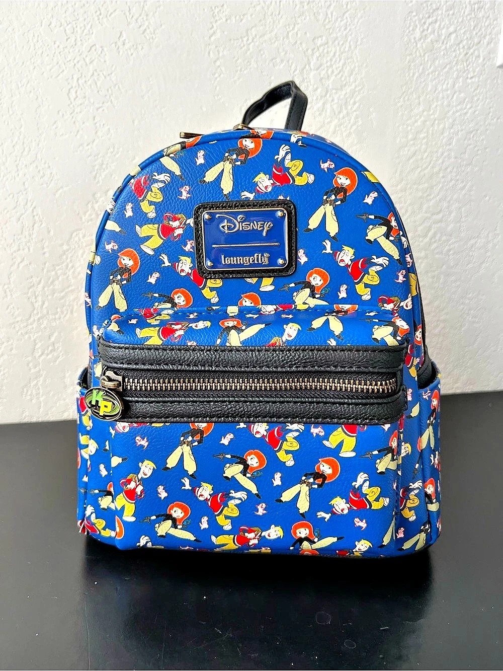 Loungefly Disney Kim Possible AOP Mini Backpack LE 800 Exclusive NWT